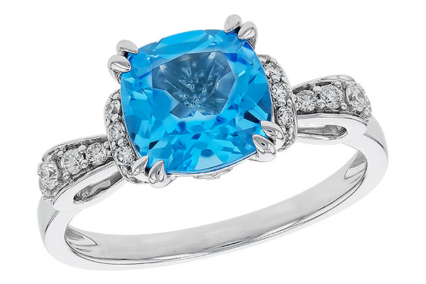K274-86161: LDS RG 2.48 BLUE TOPAZ 2.70 TGW (8MM BT)