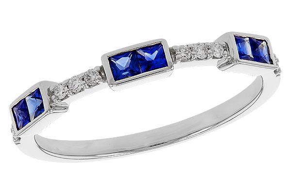K274-86179: LDS WED RG .36 SAPPHIRE .43 TGW