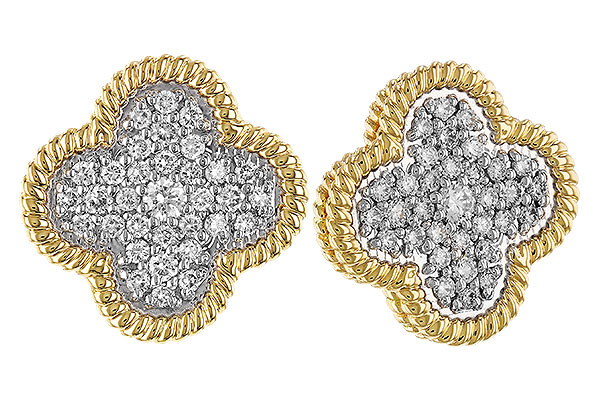 K274-87061: EARRINGS .50 TW