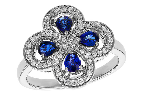 K274-87961: LDS RG .68 TW SAPPHIRE .96 TGW