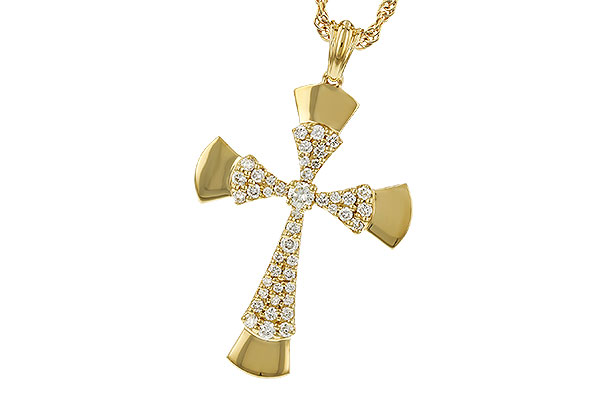K274-88861: NECKLACE .36 TW
