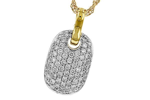 K274-88870: NECKLACE .66 TW