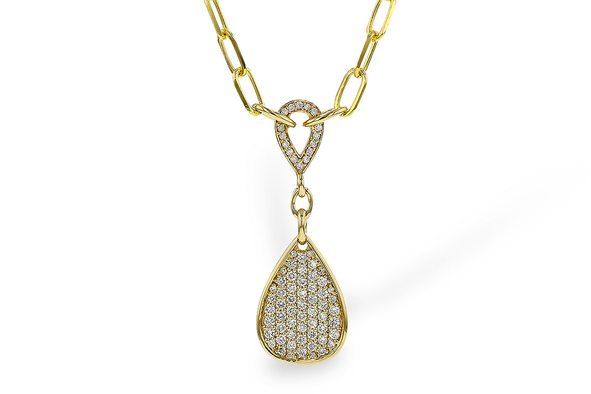 K274-89761: NECKLACE .66 TW (17")