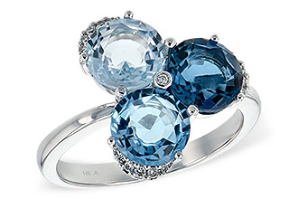 L189-37997: LDS RG 4.02 BLUE TOPAZ 4.07 TGW