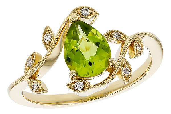 L274-84342: LDS RG 1.16 PERIDOT 1.22 TGW (8x6MM PER)