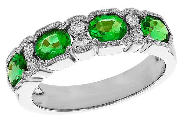 L274-89797: LDS WED RG 1.20 EMERALD 1.38 TGW (5x4MM EMER)