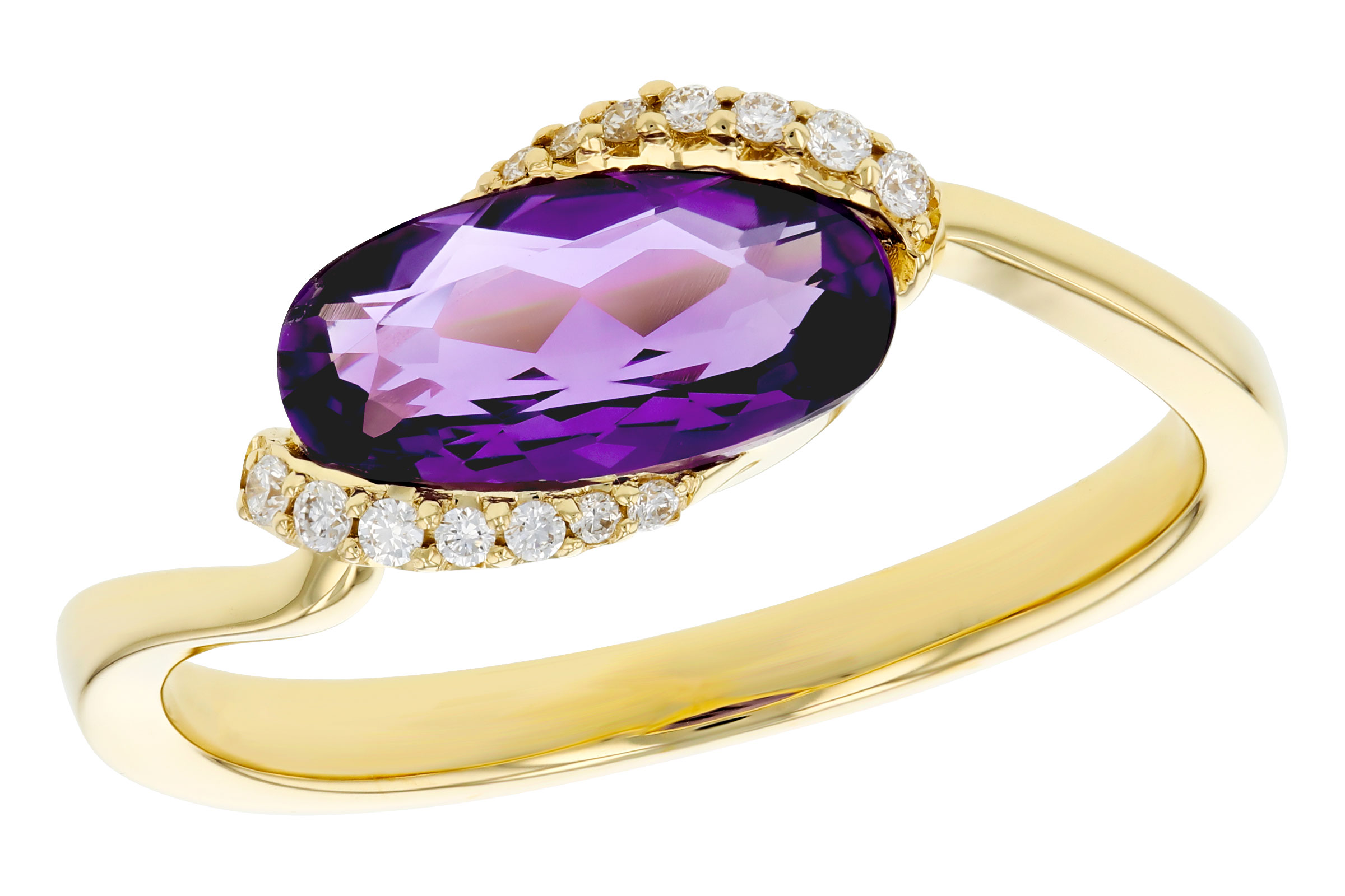 L275-75233: LDS RG 1.07 TW AMETHYST 1.13 TGW (10x5MM AMY)