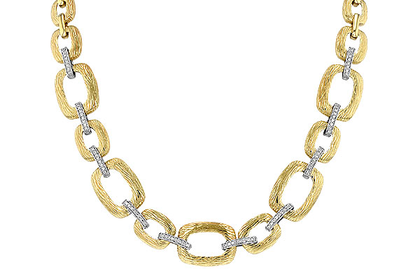 M006-64351: NECKLACE .48 TW (17 INCHES)