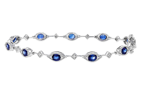 M274-83442: BRACELET 2.31 SAPPHIRE 2.50 TGW (7")