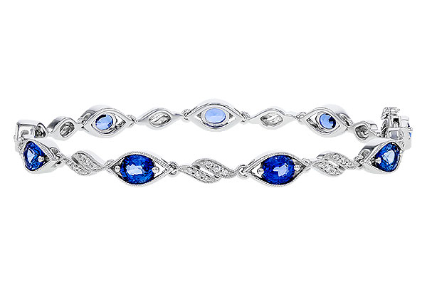 M274-84360: BRACELET 4.02 SAPPHIRE 4.26 TGW (7")