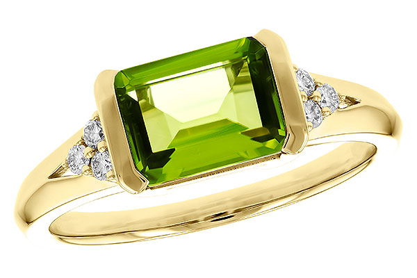 M274-88851: LDS RG 1.52 PERIDOT 1.61 TGW (8X6MM PER)